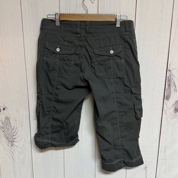 KÜHL Women’s Kontra Capri Pants – Style 6120, Dark Gray, Size 8, EUC - Picture 3 of 13